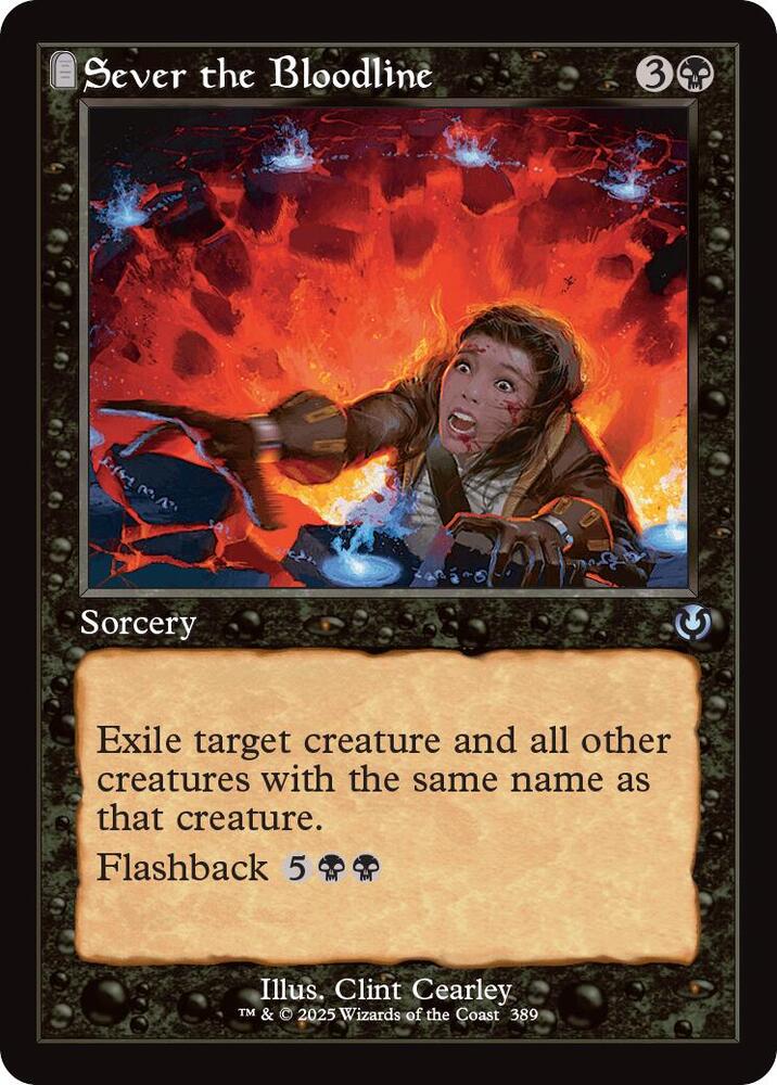 Sever the Bloodline 389/287 (Innistrad Remastered)  - Retro Foil