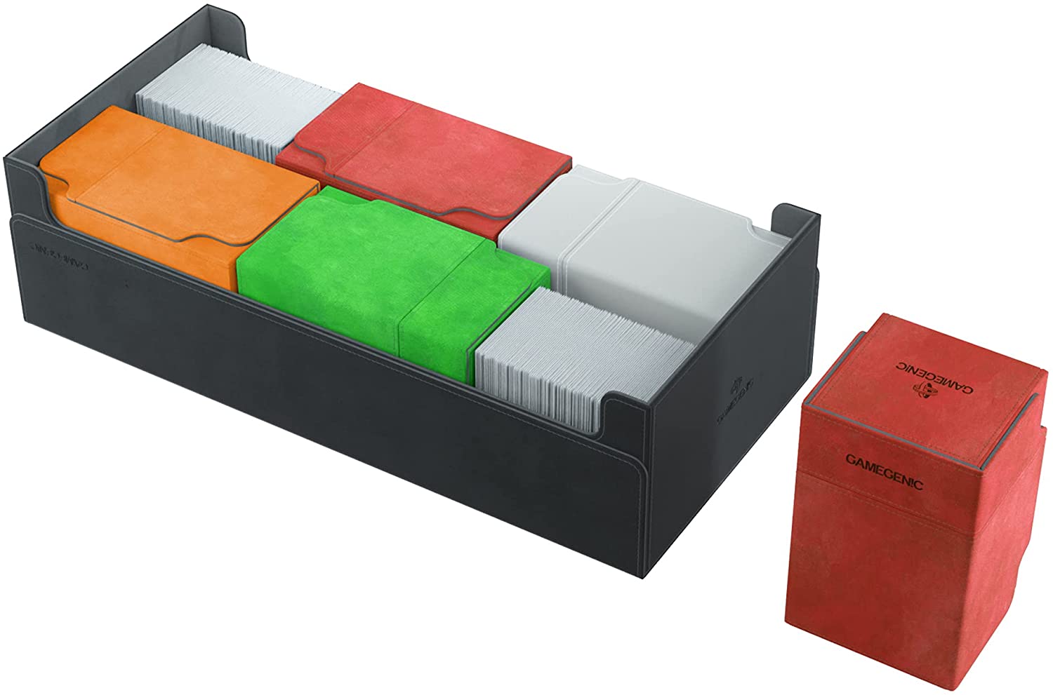 Boîte De Rangement Gamegenic Dungeon 1100+ - Convertible, Contient 1000+ Cartes, Doublure Microfibre, Fermeture Aimantée Cards' Lair Pro 1000 Boîte De Rangement Gamegenic Dungeon 1100+ - Convertible, Contient 1000+ Cartes, Doublure Microfibre, Fermeture Aimantée Cards' Lair Pro 1000