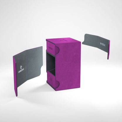 Gamegenic - Watchtower 100+ Convertible Deck Box  - Purple