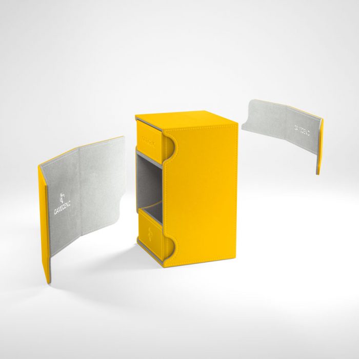 Gamegenic - Watchtower 100+ Convertible Deck Box  - Yellow