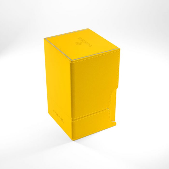 Gamegenic - Watchtower 100+ Convertible Deck Box  - Yellow