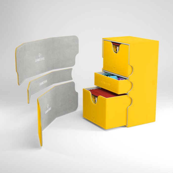 Gamegenic - Stronghold 200+ Convertible Deck Box - Yellow