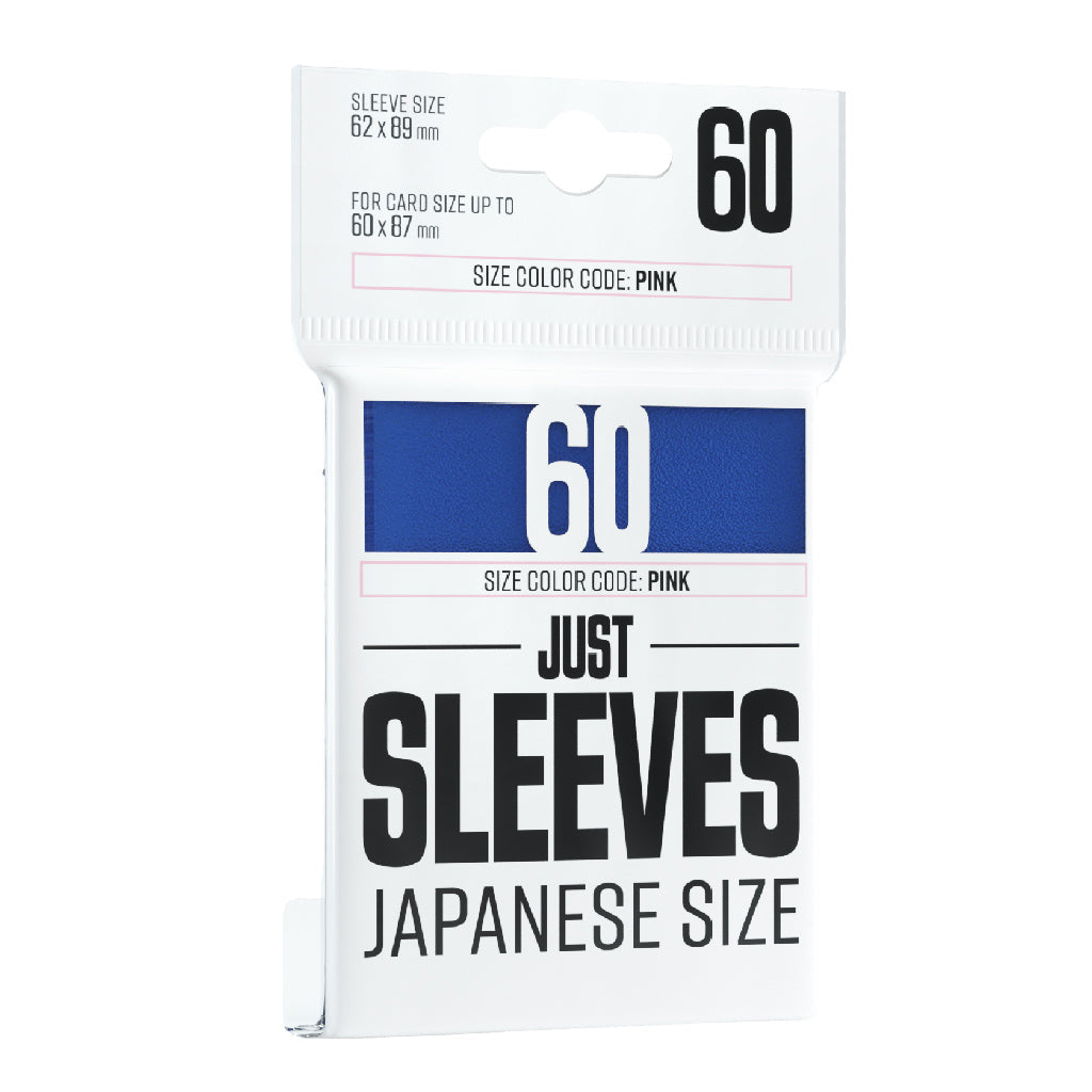 Gamegenic Just Sleeves Japanese Size Blue - Good Games