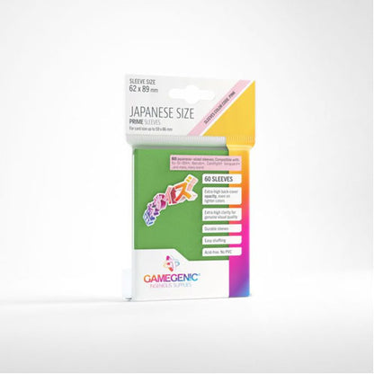 Gamegenic Prime Japanese Sized Sleeves (60) - Good Games