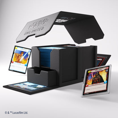 Gamegenic Double Deck Pod - Star Wars Unlimited - Black