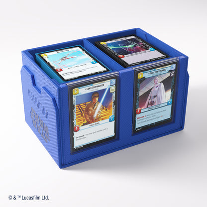 Gamegenic Double Deck Pod - Star Wars Unlimited - Blue