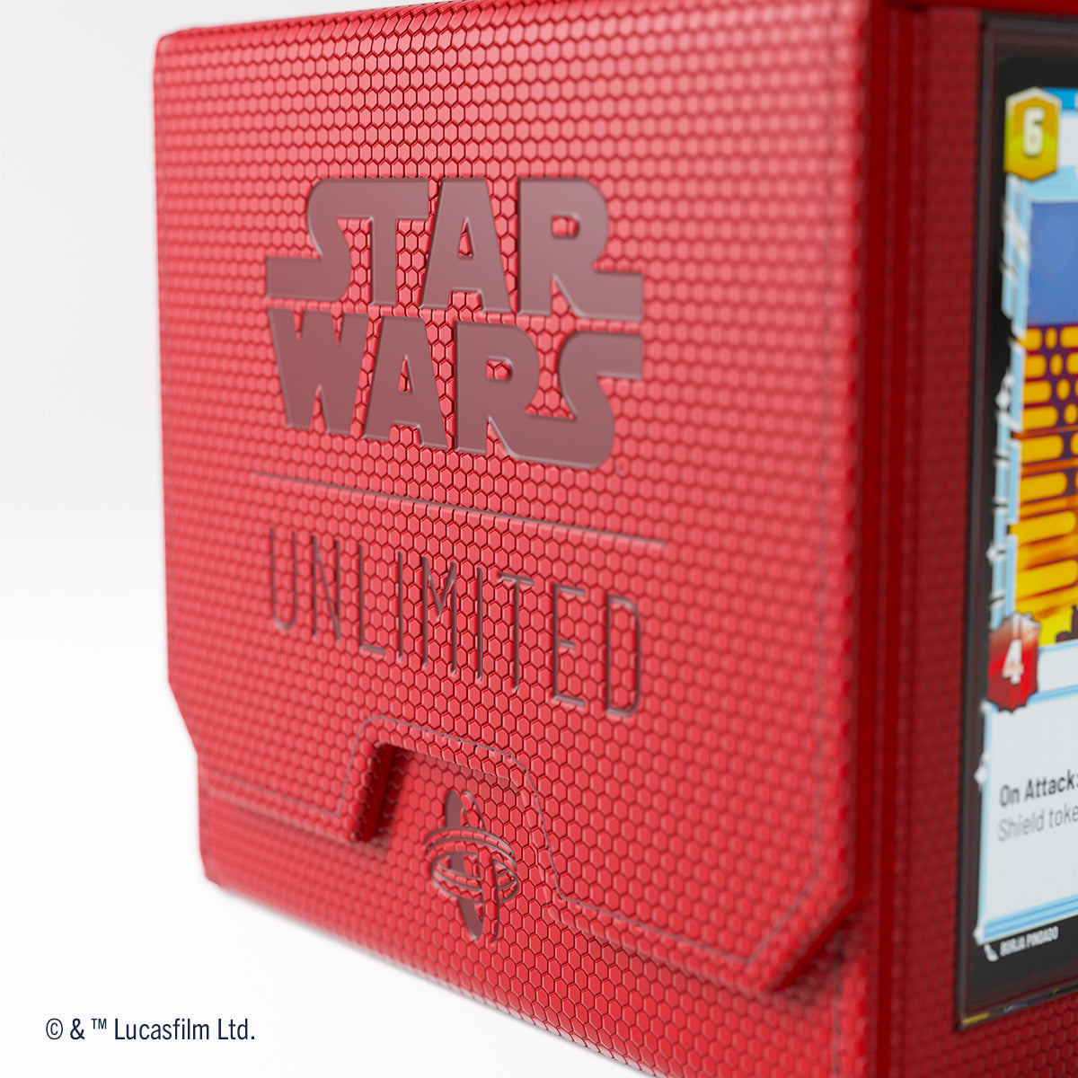 Gamegenic Double Deck Pod - Star Wars Unlimited - Red