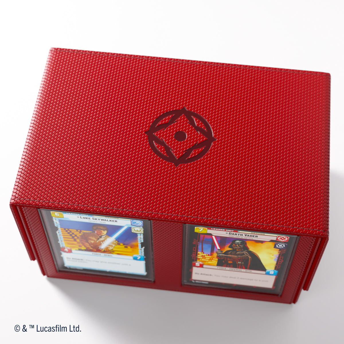 Gamegenic Double Deck Pod - Star Wars Unlimited - Red