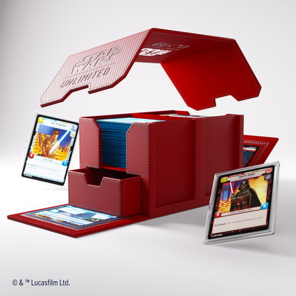 Gamegenic Double Deck Pod - Star Wars Unlimited - Red