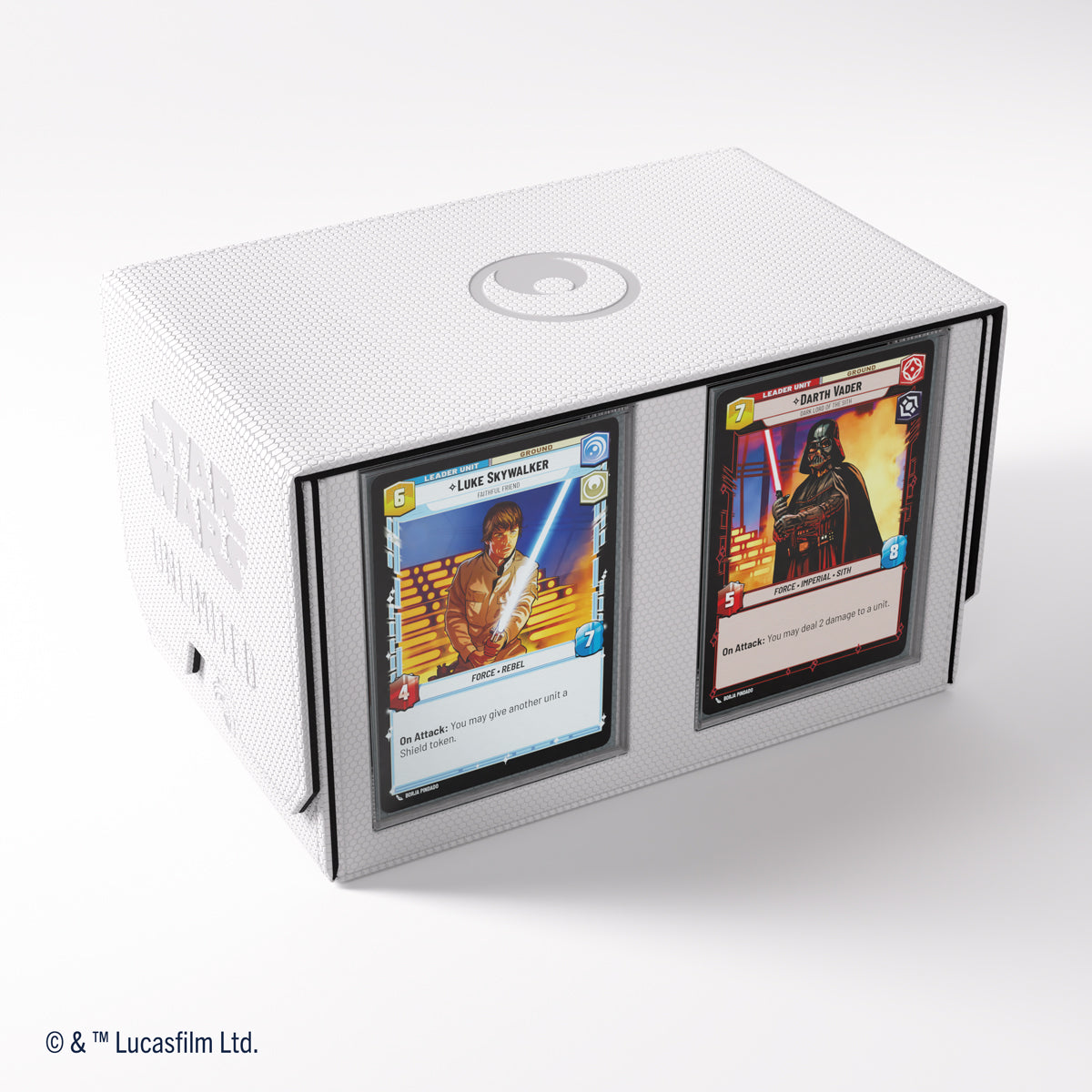 Gamegenic Double Deck Pod - Star Wars Unlimited - White