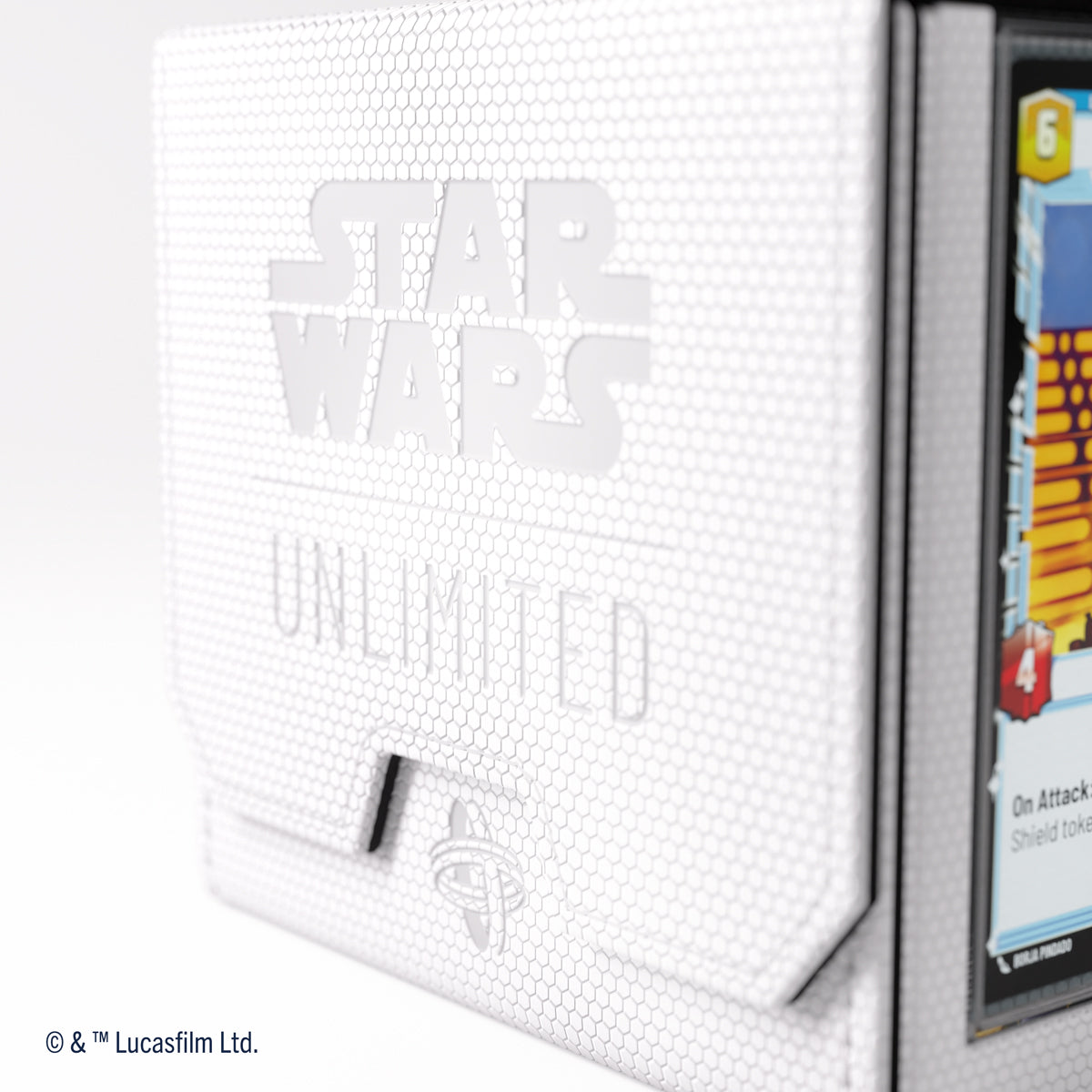Gamegenic Double Deck Pod - Star Wars Unlimited - White