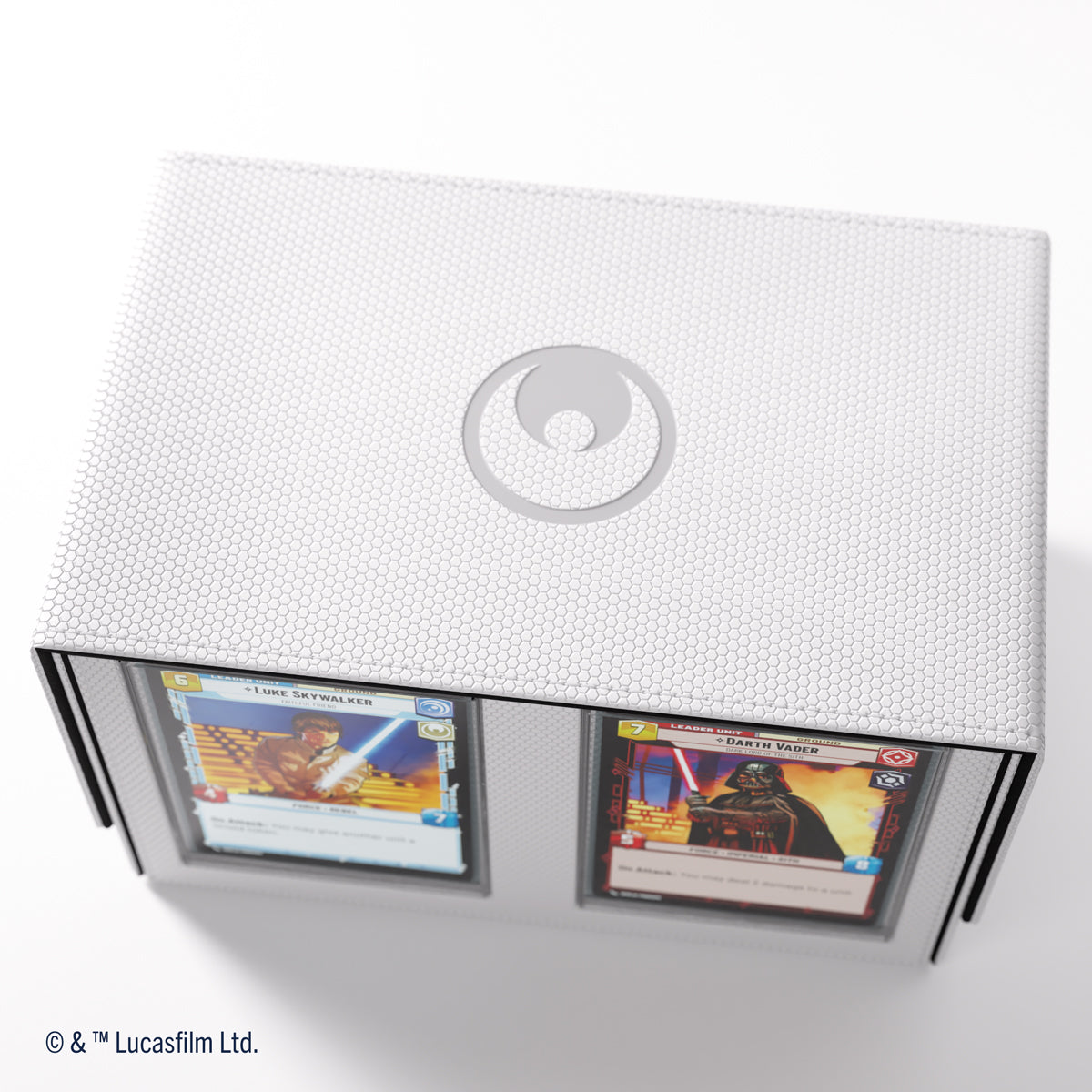 Gamegenic Double Deck Pod - Star Wars Unlimited - White