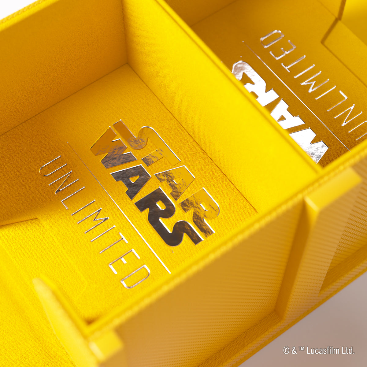 Gamegenic Double Deck Pod - Star Wars Unlimited - Yellow