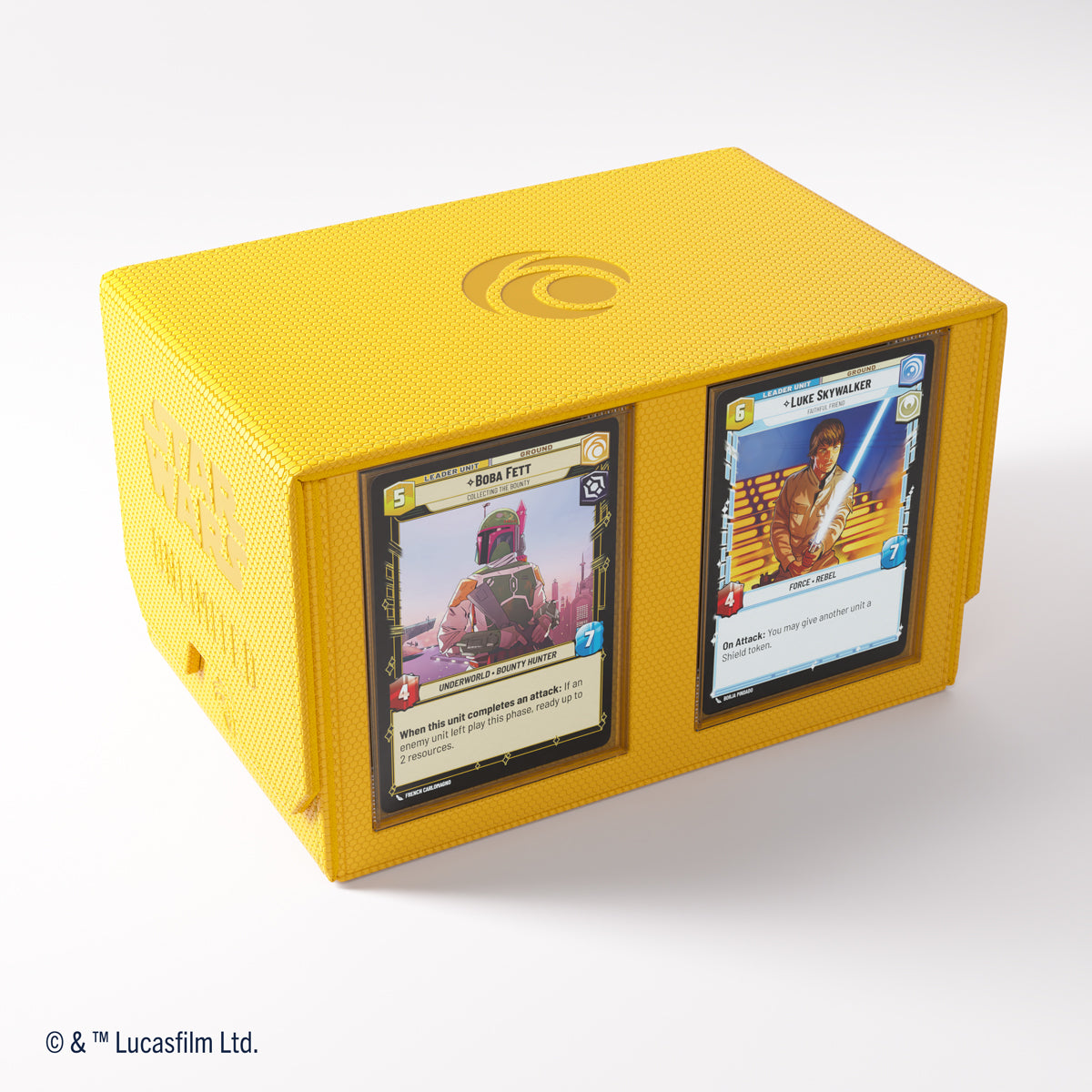 Gamegenic Double Deck Pod - Star Wars Unlimited - Yellow