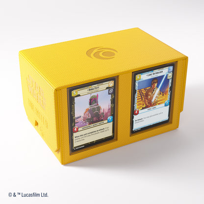 Gamegenic Double Deck Pod - Star Wars Unlimited - Yellow