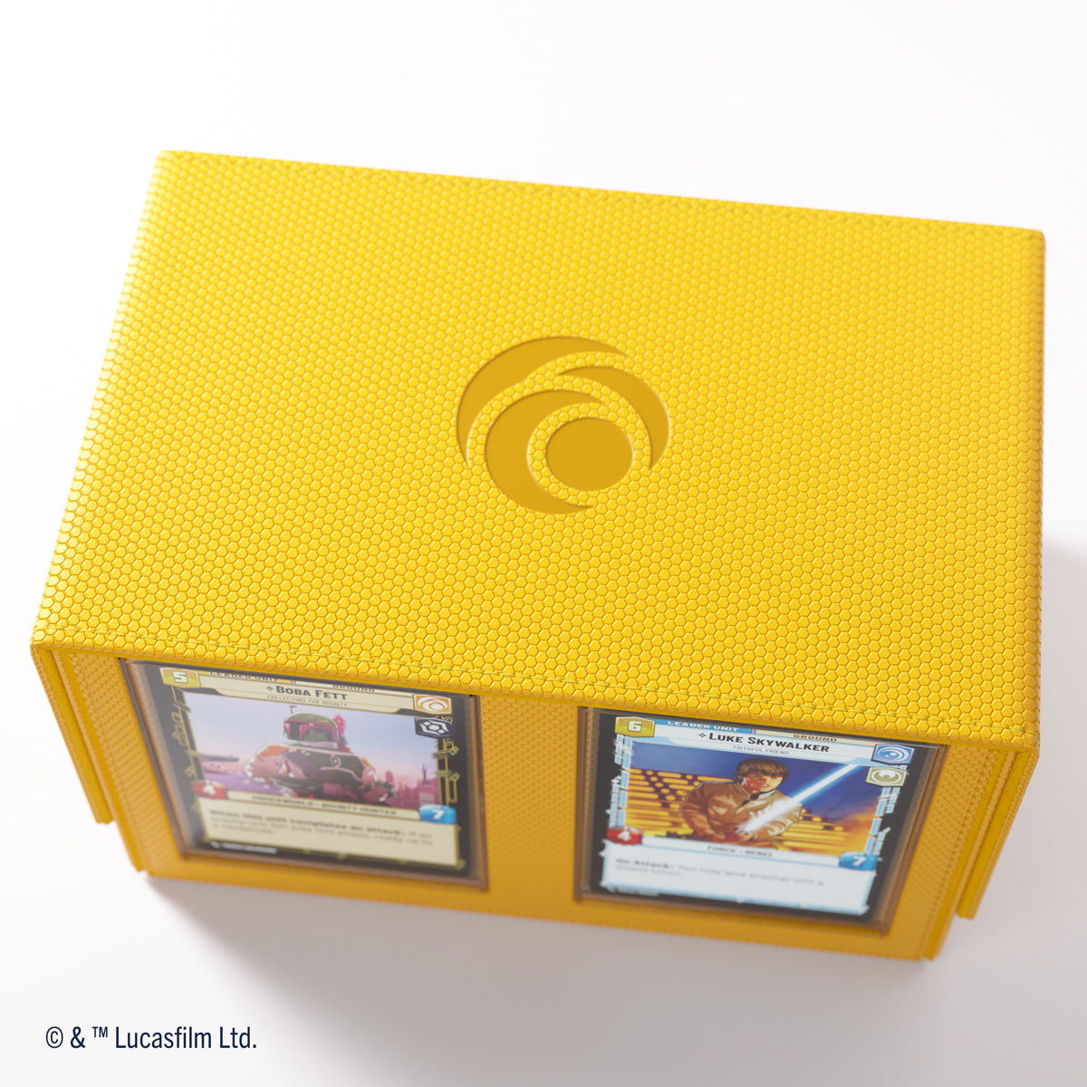 Gamegenic Double Deck Pod - Star Wars Unlimited - Yellow