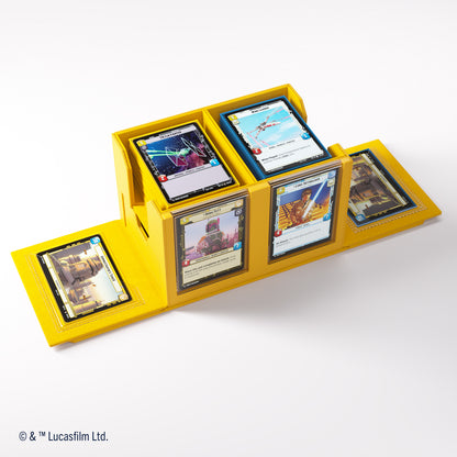 Gamegenic Double Deck Pod - Star Wars Unlimited - Yellow