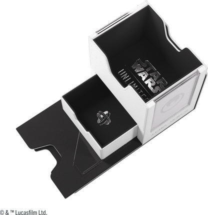 Gamegenic Star Wars Unlimited Twin Suns Deck Pod - White/Black