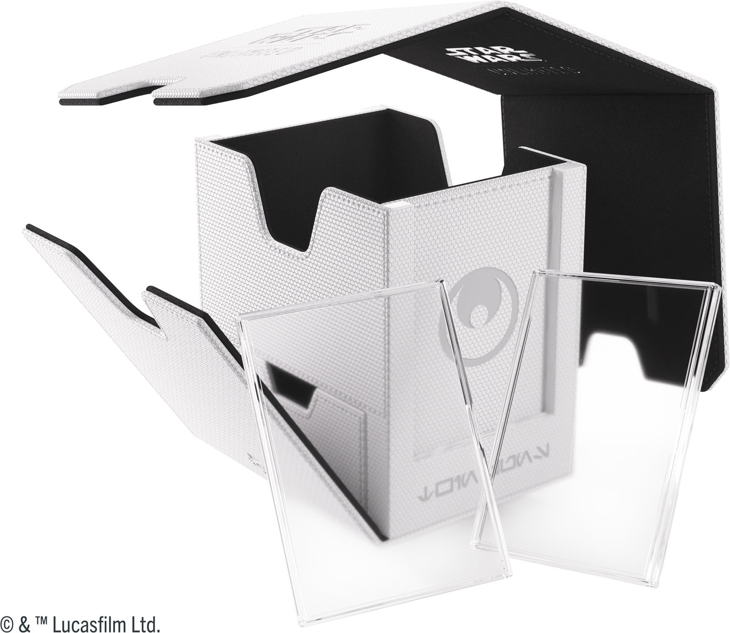 Gamegenic Star Wars Unlimited Twin Suns Deck Pod - White/Black