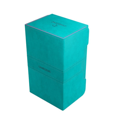 Gamegenic - Stronghold 200+ XL Convertible Deck Box - Teal/Pink - Good Games