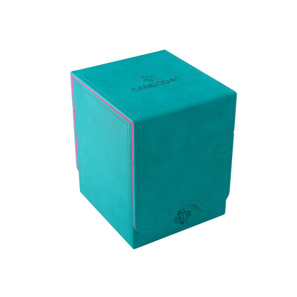 Gamegenic - Squire Plus 100+ XL Deck Box - Teal/Pink (Exclusive Edition) - Good Games
