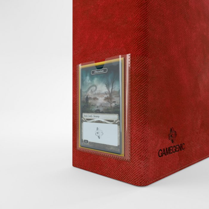 Gamegenic Ring Binder Red