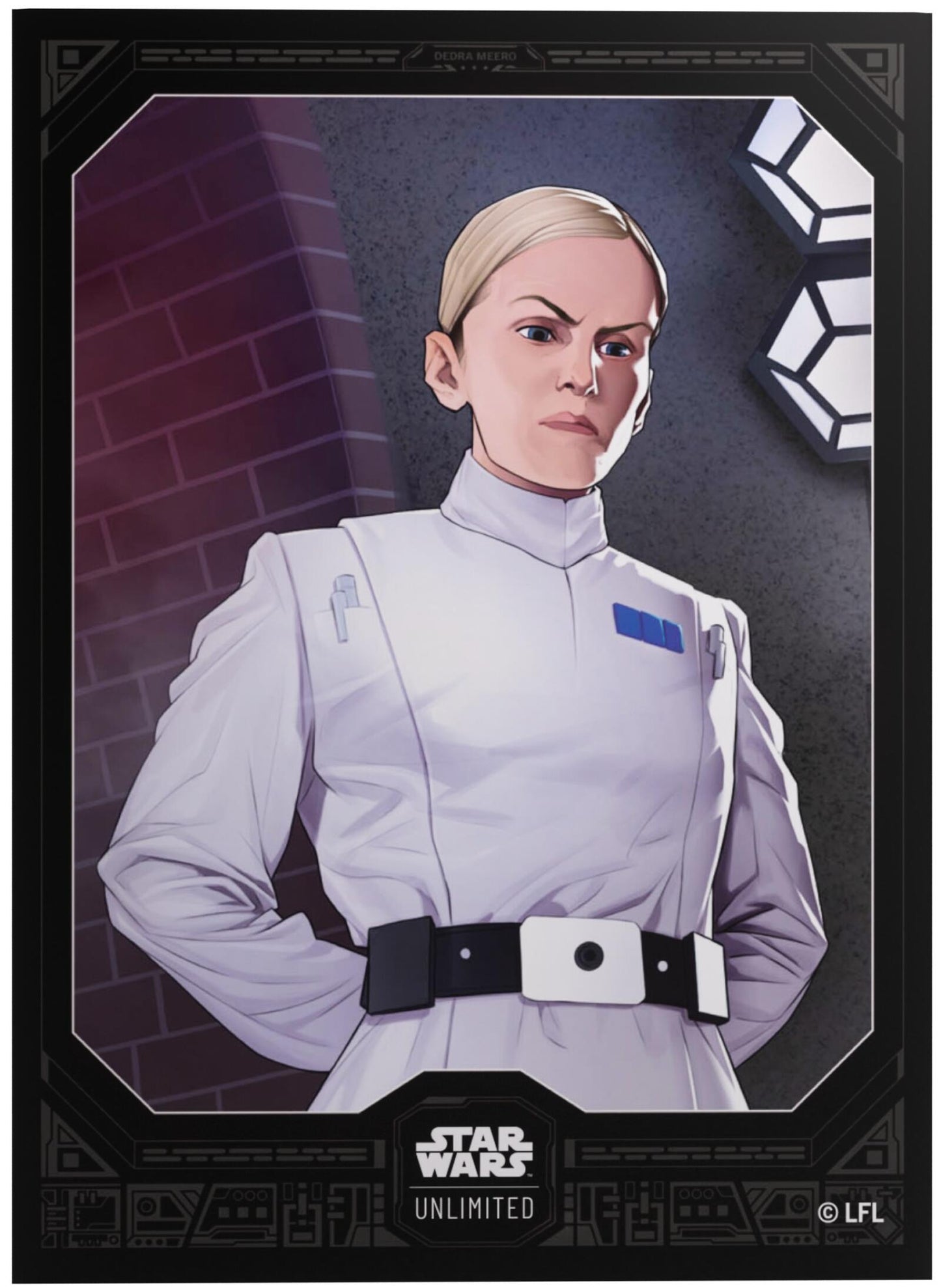 Gamegenic Star Wars Unlimited Premium Art Sleeve 62-Piece Set 66mm x 92mm - Dedra Meero