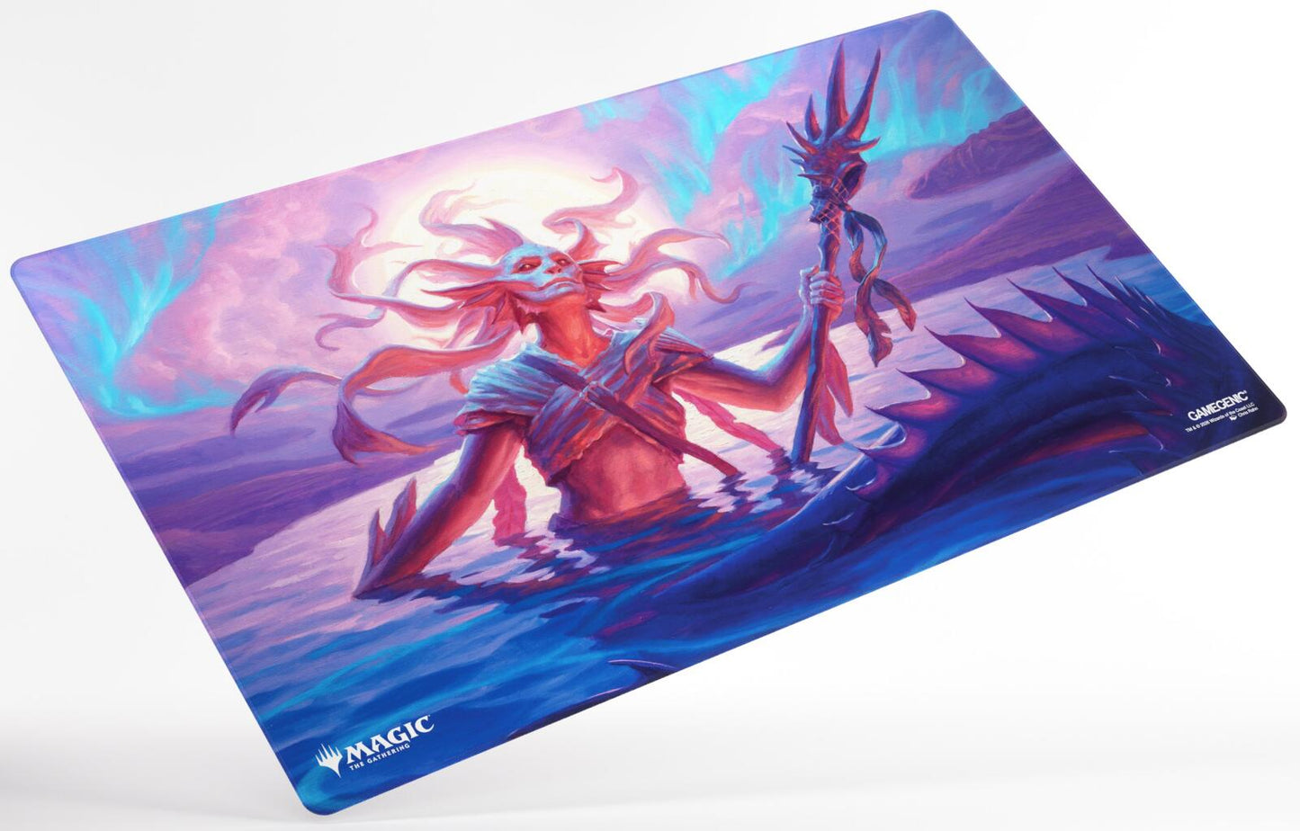 Gamegenic Magic The Gathering Lorwyn Eclipsed Shiny Playmat 61cm x 35cm - Eclipsed Merrow