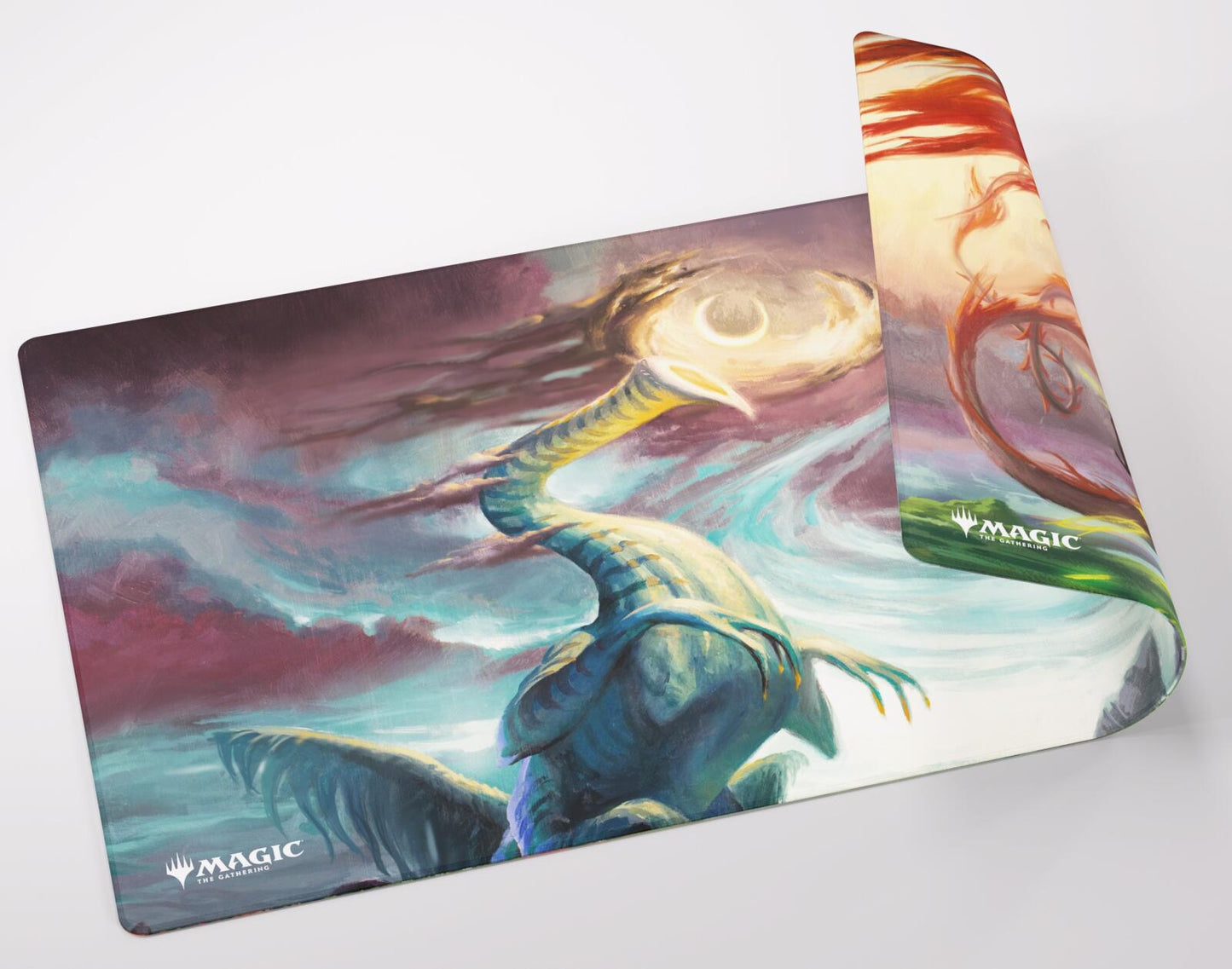 Gamegenic Magic The Gathering Lorwyn Eclipsed Double-Sided Playmat 61cm x 35cm - Eirdu, Carrier of Dawn/Isilu, Carrier of Twilight