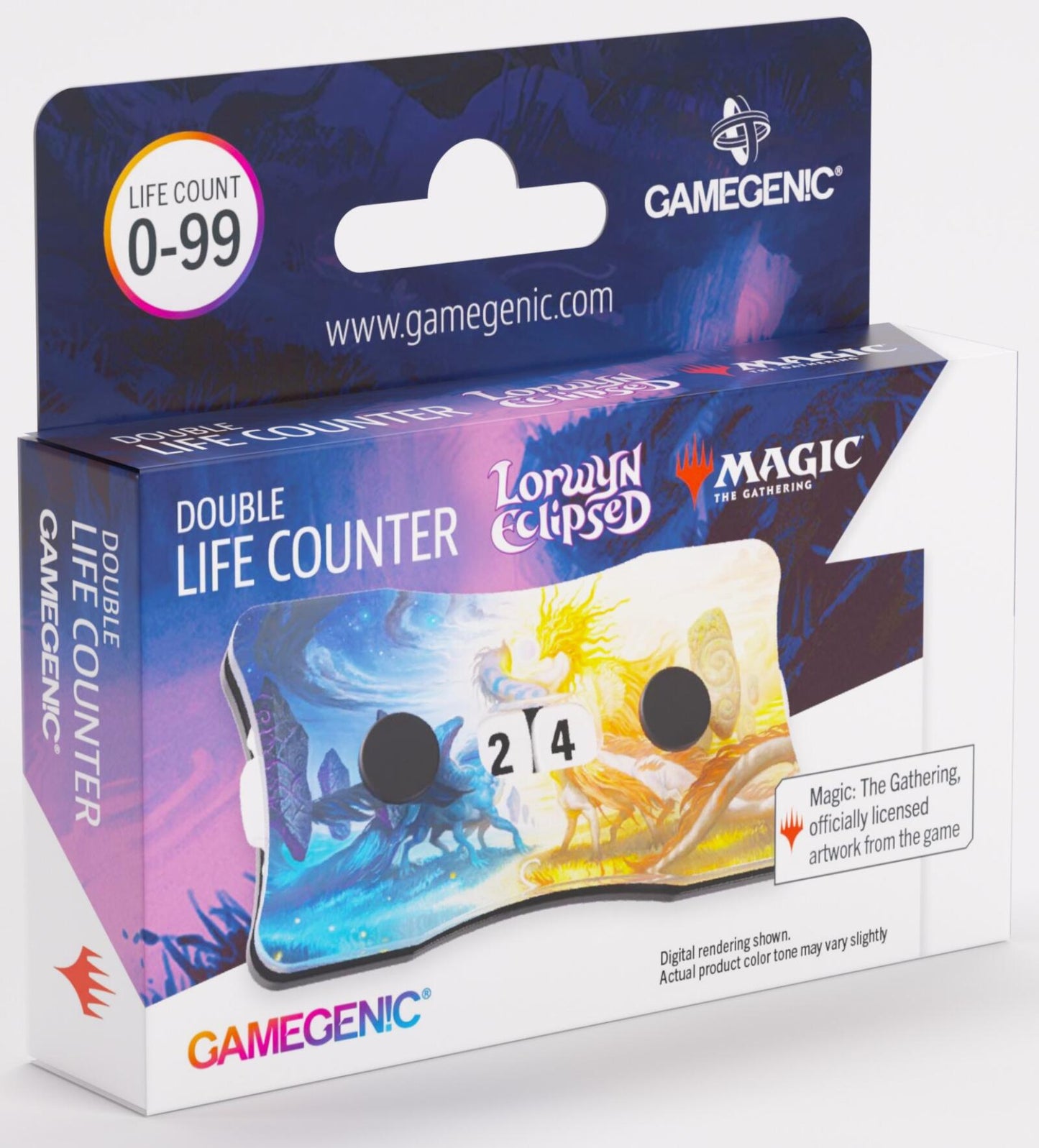 Gamegenic - Magic The Gathering Lorwyn Eclipsed Double Life Counter - Celestial Reunion