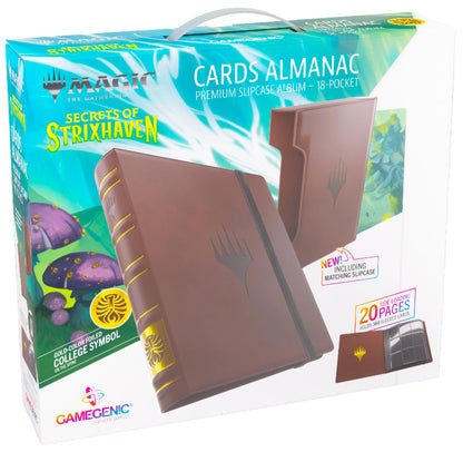 Gamegenic Magic The Gathering Secrets of Strixhaven Cards Almanac Premium Slipcase Album 18-Pocket - Witherbloom