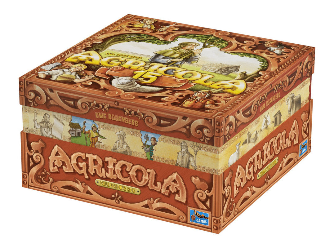 Agricola 15 Collector&#39;s Box with artwork of farmers and farm animals