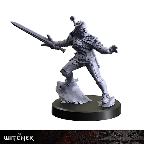 The Witcher Miniatures: Characters 1- Geralt Yennifer Dandelion - Good Games