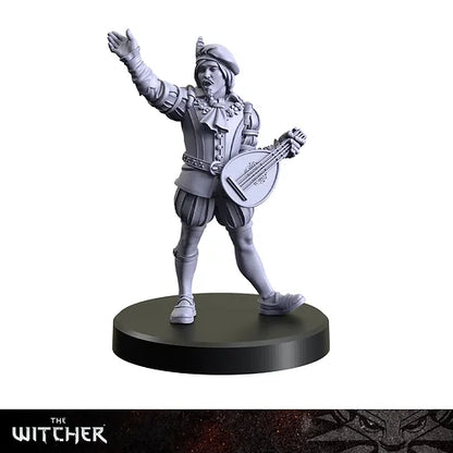 The Witcher Miniatures: Characters 1- Geralt Yennifer Dandelion - Good Games