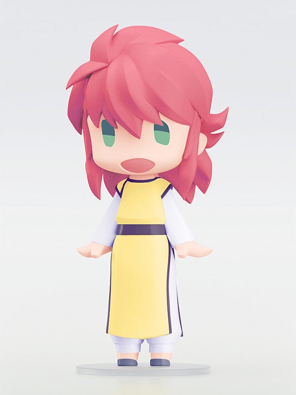 Rear view of Kurama figure with flowing red hair Hello! Good Smile