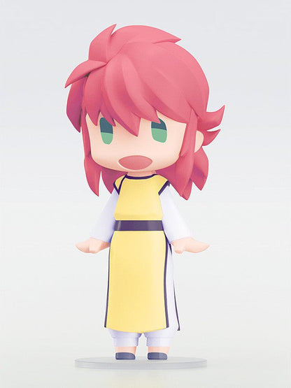 Rear view of Kurama figure with flowing red hair Hello! Good Smile