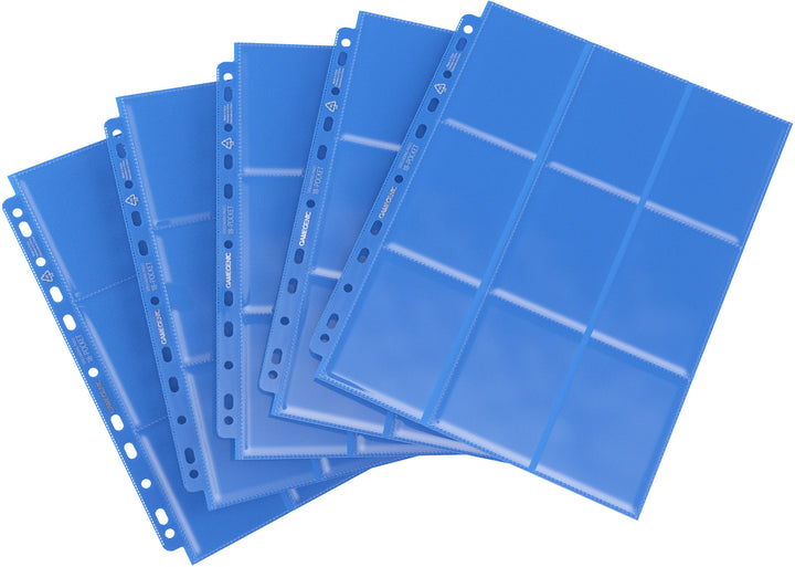 Gamegenic Sideloading 18 Pocket Pages Display Blue