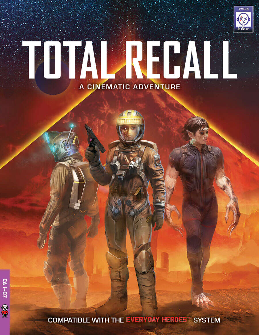 Everyday Heroes RPG - Total Recall Cinematic Adventures - Good Games