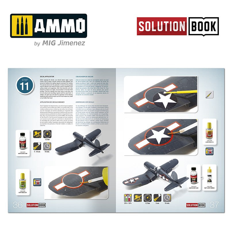 Ammo by MIG - Book - How To Paint Us Navy Wwii Late Solution Book 14 - Good Games