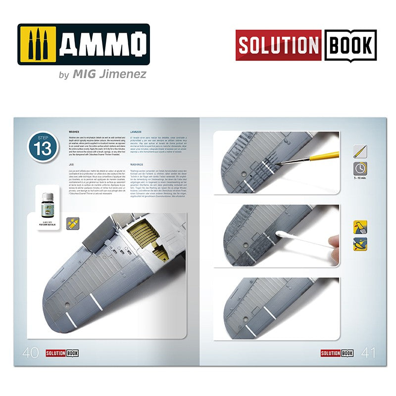 Ammo by MIG - Book - How To Paint Us Navy Wwii Late Solution Book 14 - Good Games