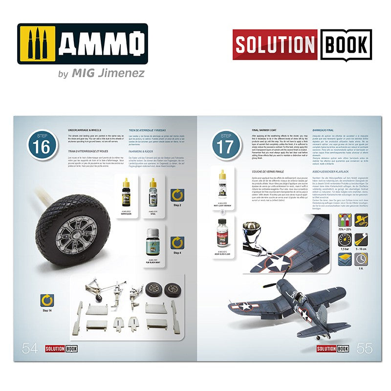 Ammo by MIG - Book - How To Paint Us Navy Wwii Late Solution Book 14 - Good Games