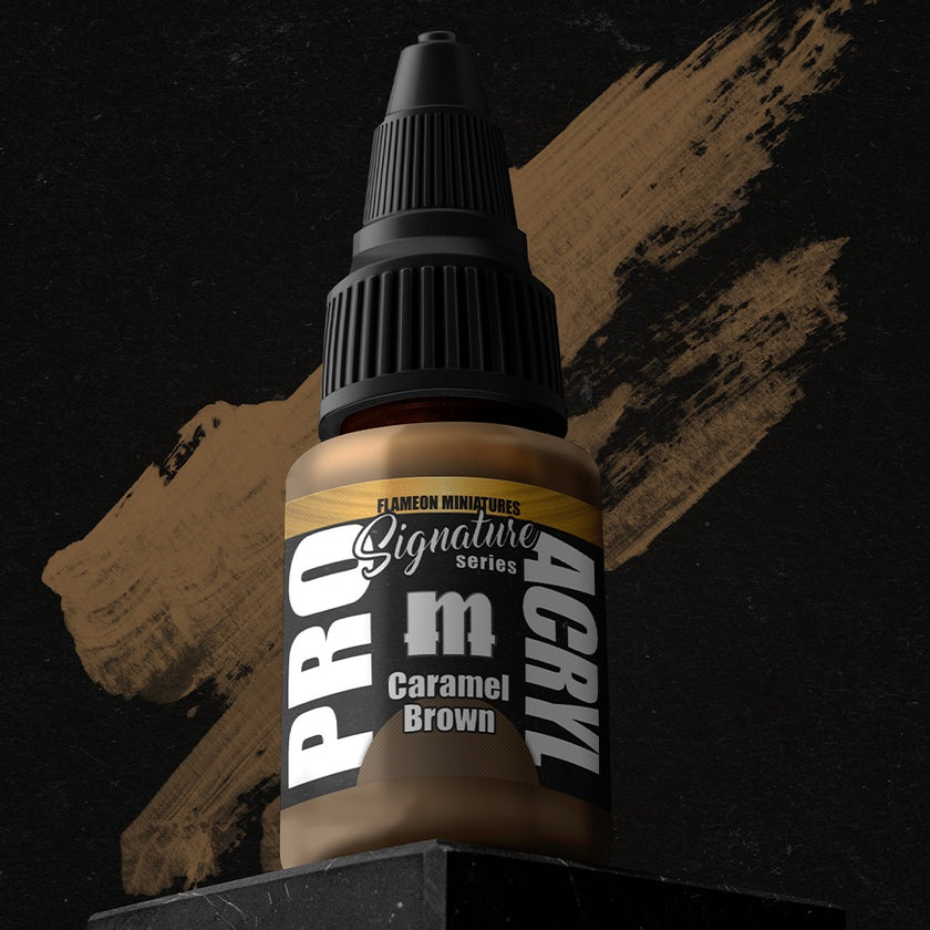 Monument Hobbies - Signature Series - Flameon - Caramel Brown 22ml - Good Games