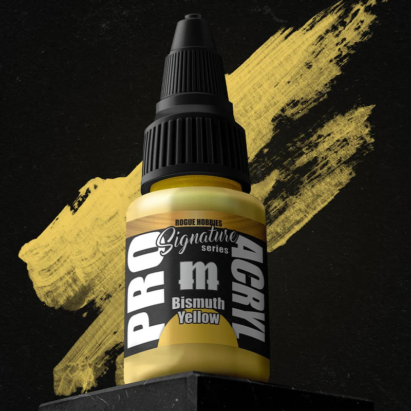Monument Hobbies - Signature Series - Rogue Hobbies - Bismuth Yellow 22ml - Good Games
