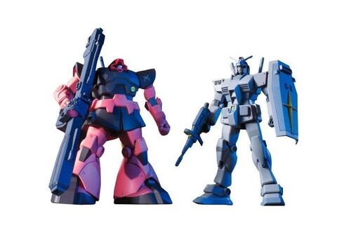 HGUC G-3 Gundam VS Chars Rick Dom Set 1/144