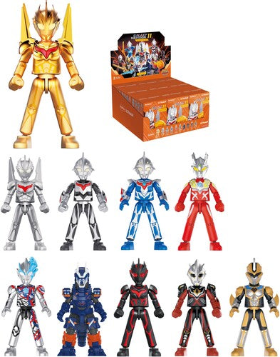 Blokees Figures - Ultraman 73111 - Galaxy Version 11 - The Nexus Of Light - 9 In 1 Blind Box Display