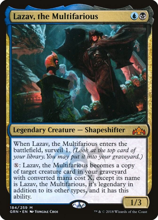 Lazav, the Multifarious 184/259 (Guilds of Ravnica) 