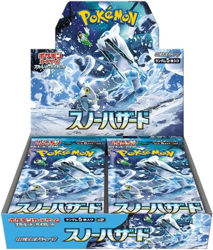 Pokemon Snow Hazard Booster Box Japanese - Good Games