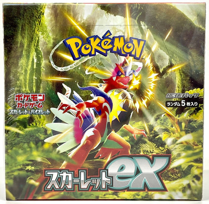 Japanese Pokemon Scarlet Booster Box