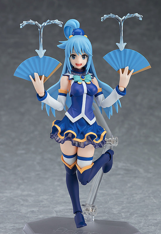 Aqua holding staff with magic effect accessory KonoSuba 2