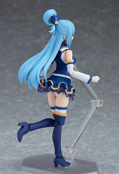 Aqua in dynamic action pose with interchangeable faceplate KonoSuba 2